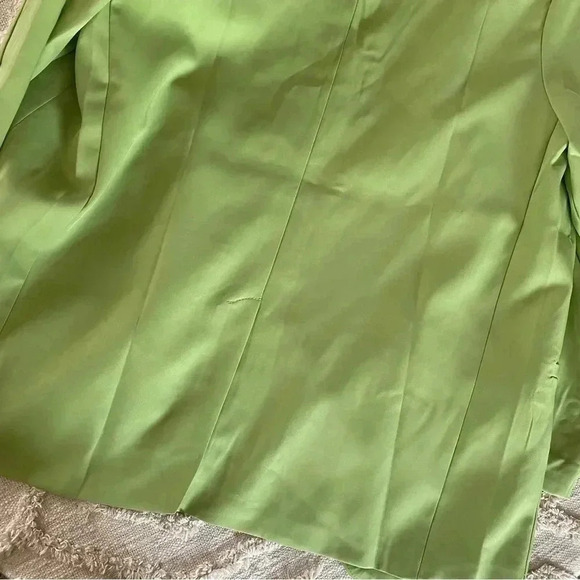 OVERSIZED Satin Blazer - Picture 5 of 9